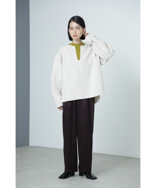 「mici」 パンツ MEDIUM ブラウン レディース_画像4