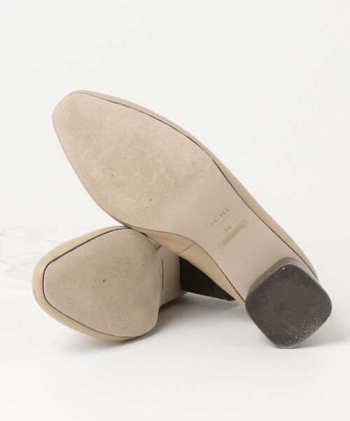 「PICHE ABAHOUSE」 パンプス 34 ベージュ レディース_画像3