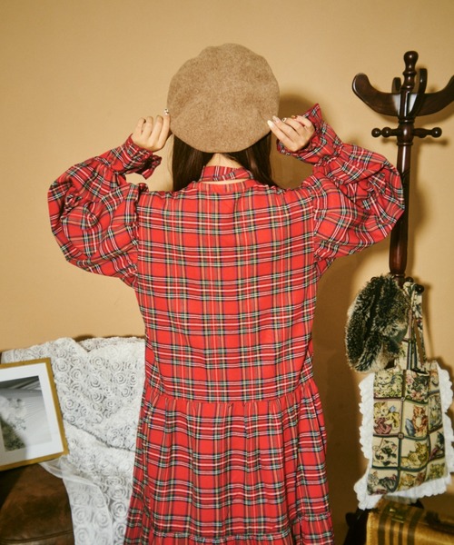 「kutir」 長袖ワンピース SMALL オフホワイト レディース_画像7