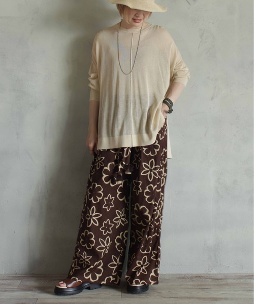 「BITTOKO」 スラックス FREE ピンク レディース_画像4