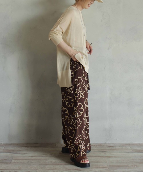 「BITTOKO」 スラックス FREE ピンク レディース_画像6