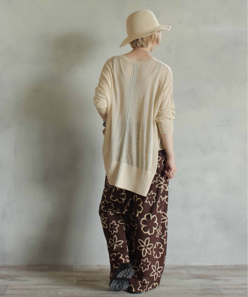 「BITTOKO」 スラックス FREE ピンク レディース_画像7