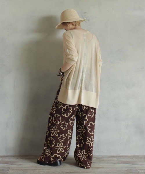 「BITTOKO」 スラックス FREE ピンク レディース_画像8