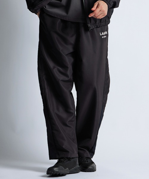 LANVIN en Bleu パンツ セットアップ パフォーマンス メンズ