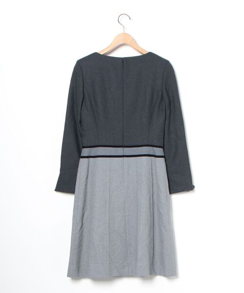 M'S GRACY（エムズグレイシー） 長袖ワンピース 38 グレー レディース