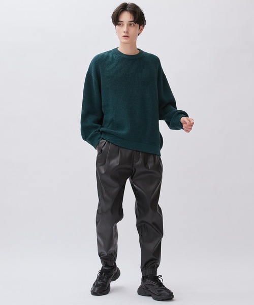 「Lui's」 パンツ M ブラック メンズ_画像5