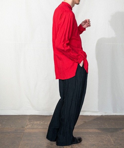 「suzuki takayuki」 長袖シャツ 0 オフホワイト メンズ_画像5