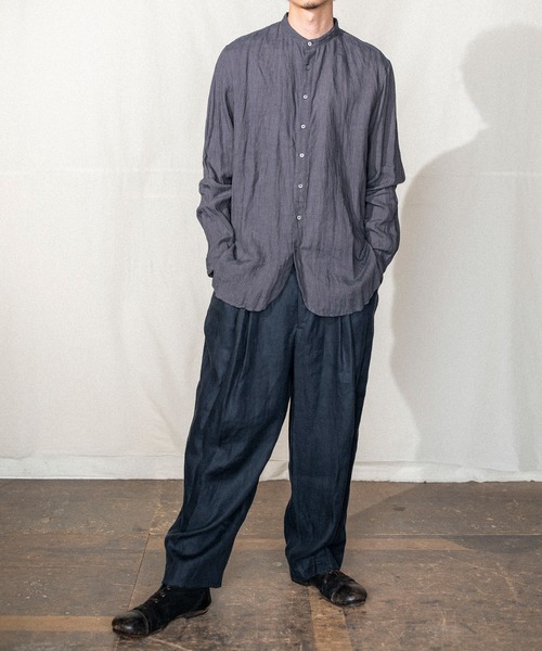 「suzuki takayuki」 長袖シャツ 0 オフホワイト メンズ_画像9