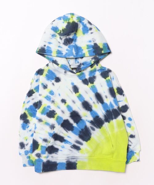 「Desigual」 「KIDS」プルオーバーパーカー L ブルー キッズ_画像4