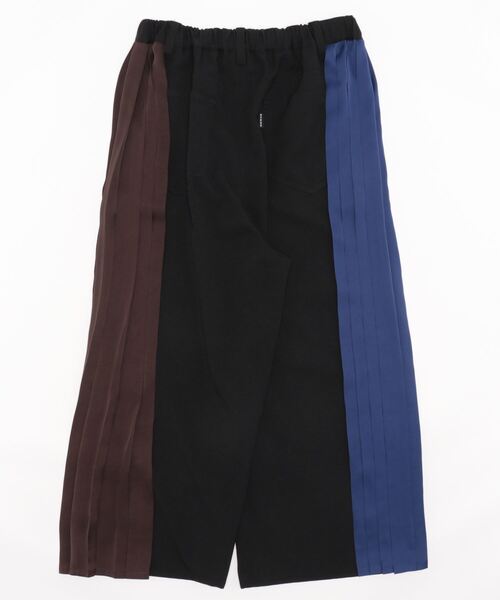 「gomme」 クロップドパンツ MEDIUM ブラック レディースの画像