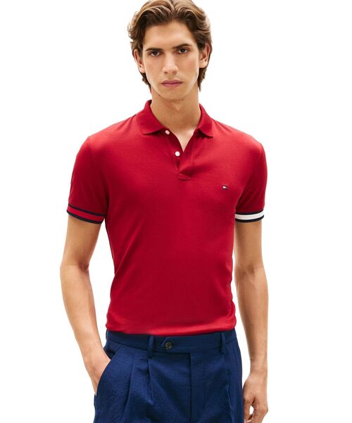 TOMMY HILFIGER（トミー・ヒルフィガー） ポロシャツ フラッグカフ