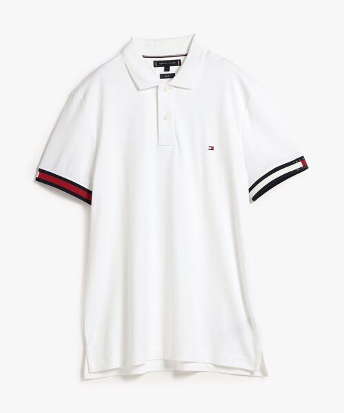 TOMMY HILFIGER（トミー・ヒルフィガー） ポロシャツ 半袖 フラッグ