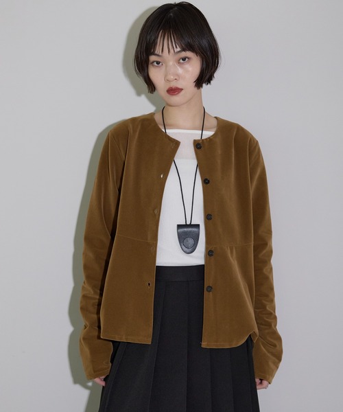 「leimn」 カーディガン M キャメル レディース_画像3