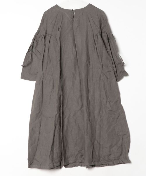 「nest Robe」 長袖ワンピース - グレー レディース_画像2