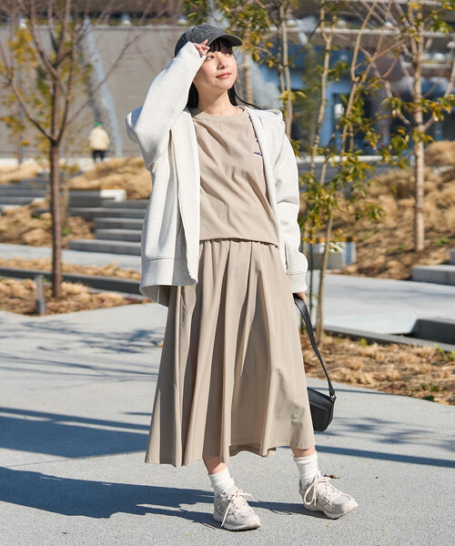 セットアップ THOUSAND MILE × FREAK'S STORE/サウザンドマイル 別注 UVカット スカートセットアップ レディースの画像