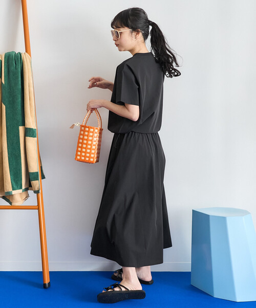 セットアップ THOUSAND MILE × FREAK'S STORE/サウザンドマイル 別注 UVカット スカートセットアップ レディースの画像