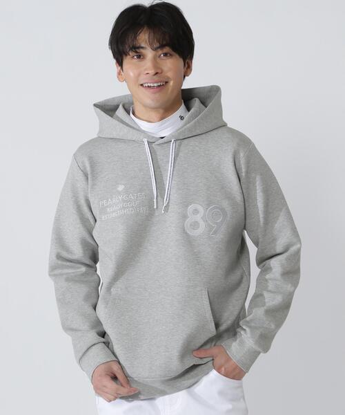 PEARLYGATES ダンボールトレーナー　サイズ1 グレー PEARLY GATES（パーリーゲイツ） トレーナー スウェット 「PEARLY