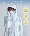 パーカー 絶対焼けたくないUVパーカー/UVカ...の詳細画像5