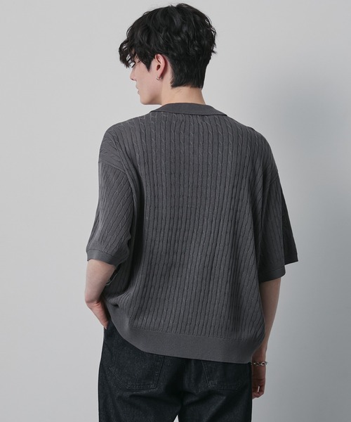 CIYOT ポロシャツ 半袖 「CIYOT」ドライタッチ ショート ケーブル