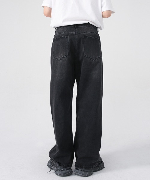 「Ressaca」 デニムパンツ L インディゴブルー メンズ_画像8