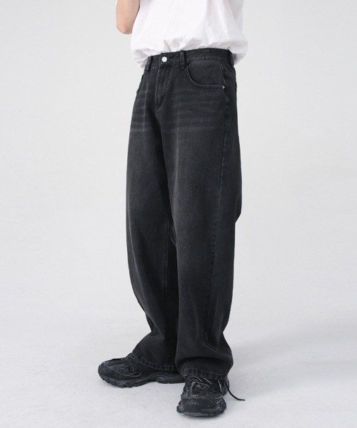 「Ressaca」 デニムパンツ L インディゴブルー メンズ_画像9