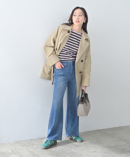 【美品】TICCA 別注 テントトレンチコート UNTITLED（アンタイトル） トレンチコート コート 「TICCA」miniテント