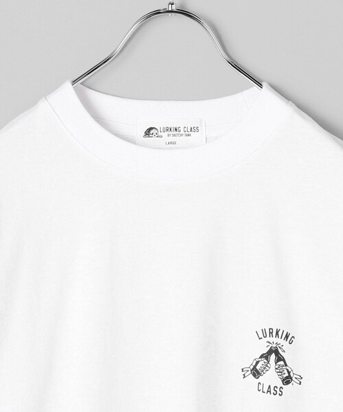 「FREAK'S STORE」 半袖Tシャツ LARGE ブラック メンズ_画像6