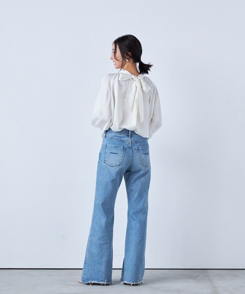 YANUK（ヤヌーク） ジーンズ デニム デニムパンツ フレア”CLAIRE