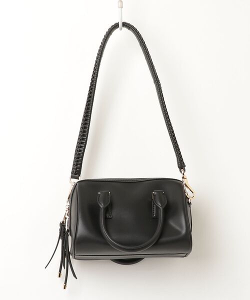 「CHARLES \u0026 KEITH」 2WAYバッグ S ブラック レディースの画像