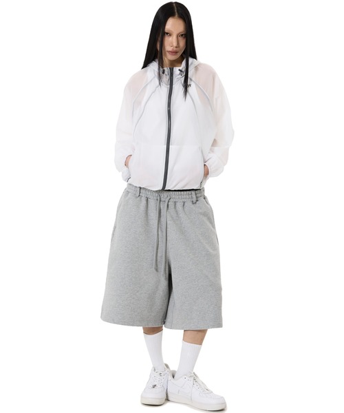 ナイロンジャケット 「OY/オーワイ」CURVED SHEER WINDBREAKER/カーヴドシアーウィンドブレイカー メンズ レディースの画像