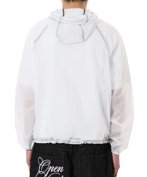 ナイロンジャケット 「OY/オーワイ」CURVED SHEER WINDBREAKER/カーヴドシアーウィンドブレイカー メンズ レディースの画像