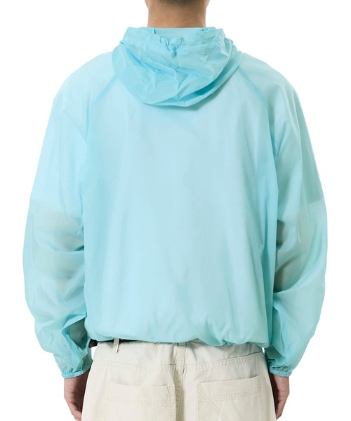 ナイロンジャケット 「OY/オーワイ」CURVED SHEER WINDBREAKER/カーヴドシアーウィンドブレイカー メンズ レディースの画像