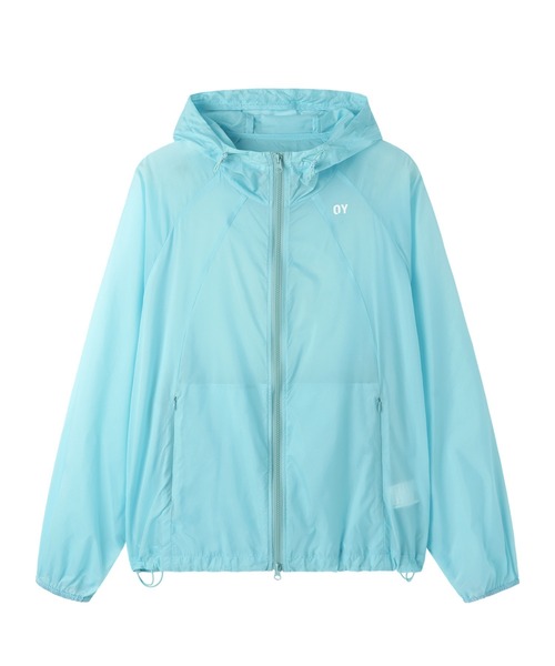 ナイロンジャケット 「OY/オーワイ」CURVED SHEER WINDBREAKER/カーヴドシアーウィンドブレイカー メンズ レディースの画像