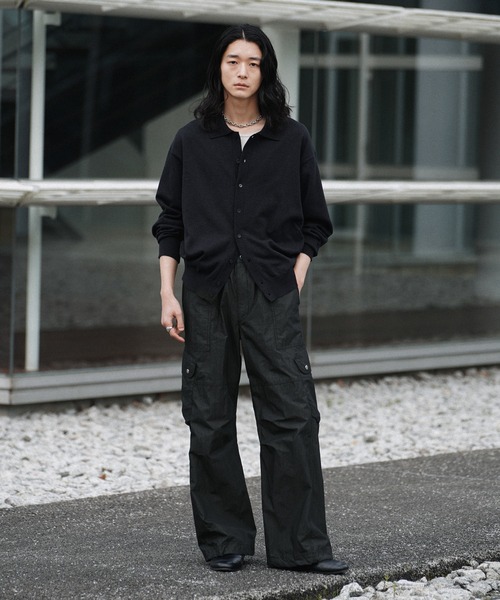 「WYM LIDNM」 カーゴパンツ S グレー メンズ_画像2