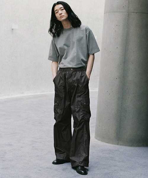 「WYM LIDNM」 カーゴパンツ S グレー メンズ_画像9