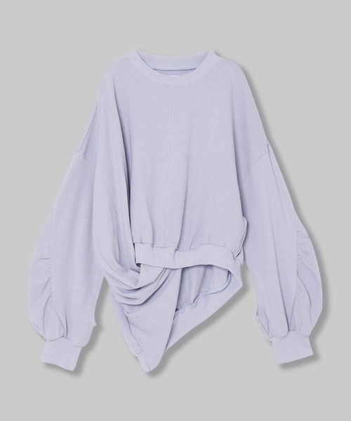 「THINGS THAT MATTER」 長袖カットソー FREE サックスブルー レディース_画像2