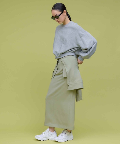 「THINGS THAT MATTER」 長袖カットソー FREE サックスブルー レディース_画像6