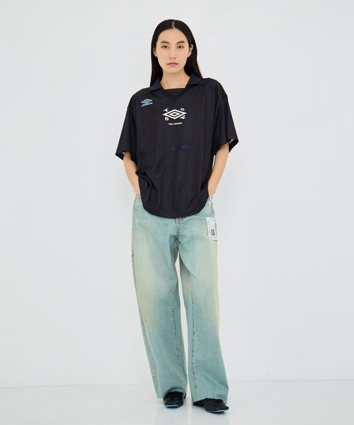 tシャツ 「TOGA TOO/トーガトゥー」Game shirt UMBRO SP/アンブロコラボレーション/ゲームシャツ レディースの画像