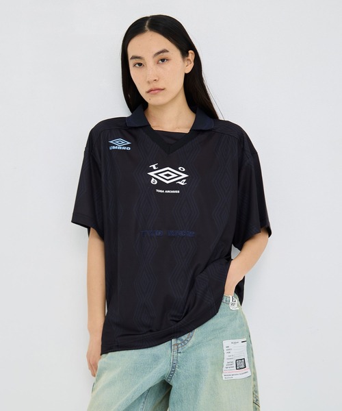 tシャツ 「TOGA TOO/トーガトゥー」Game shirt UMBRO SP/アンブロコラボレーション/ゲームシャツ レディースの画像
