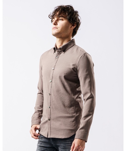 「wjk」 長袖シャツ MEDIUM グレー メンズの画像