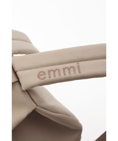 「emmi」 リュック FREE ブラック レディース_4