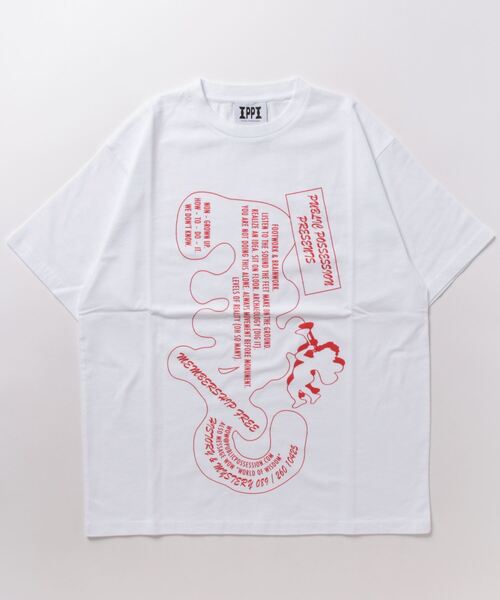 「bonjour records」 半袖Tシャツ L ホワイト メンズ_画像2