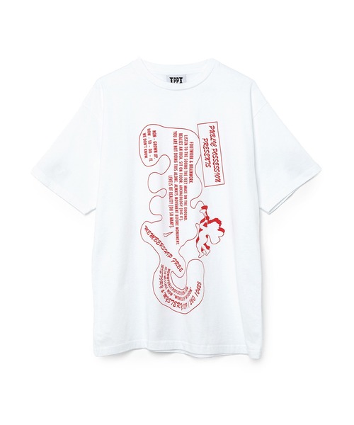 「bonjour records」 半袖Tシャツ L ホワイト メンズ_画像3