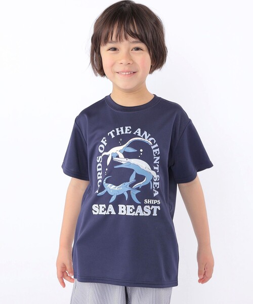 SHIPS（シップス） tシャツ SHIPS KIDS:100〜130cm /「接触冷感/吸水速 