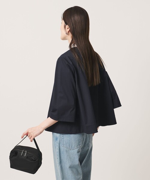 tシャツ トリコット テントライン ポロシャツ レディースの画像