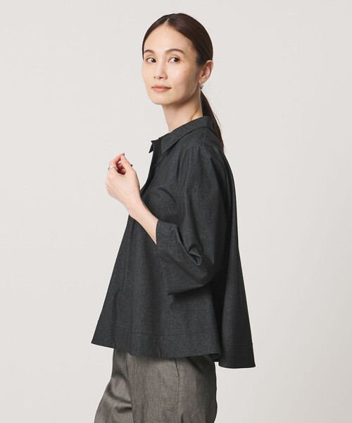 tシャツ トリコット テントライン ポロシャツ レディースの画像