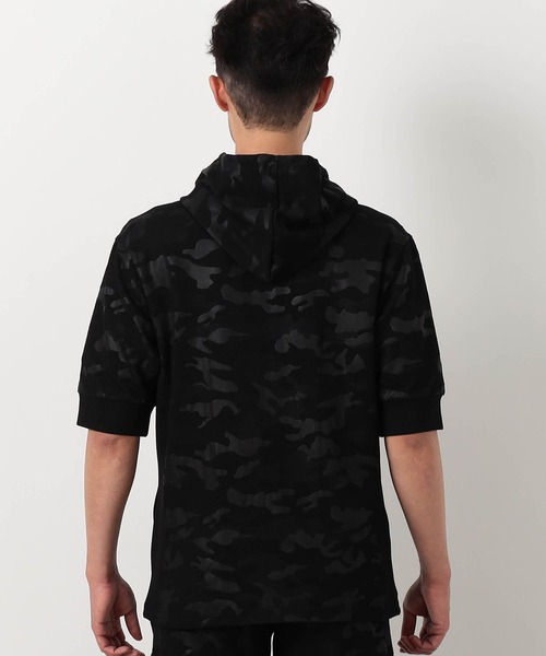 NICOLE CLUB FOR MEN  パーカー　黒　 NICOLE CLUB FOR MEN（ニコルクラブフォーメン） パーカー 「NICOLE