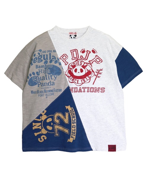 PANDIESTA（パンディエスタ） tシャツ リメイク風Tシャツ(M2) メンズ