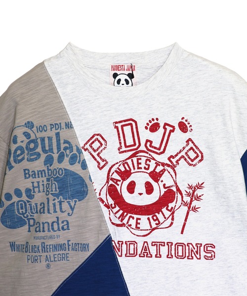 PANDIESTA（パンディエスタ） tシャツ リメイク風Tシャツ(M2) メンズ