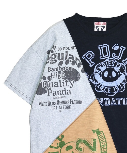 PANDIESTA（パンディエスタ） tシャツ リメイク風Tシャツ(M2) メンズ